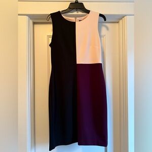 Tommy Hilfiger Color Block Shift Dress, 10